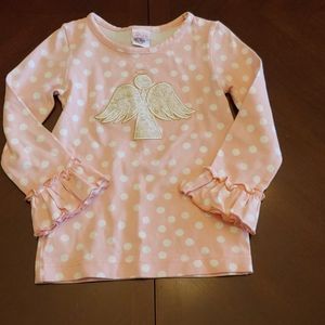 Ricrac and Ruffles angel tee